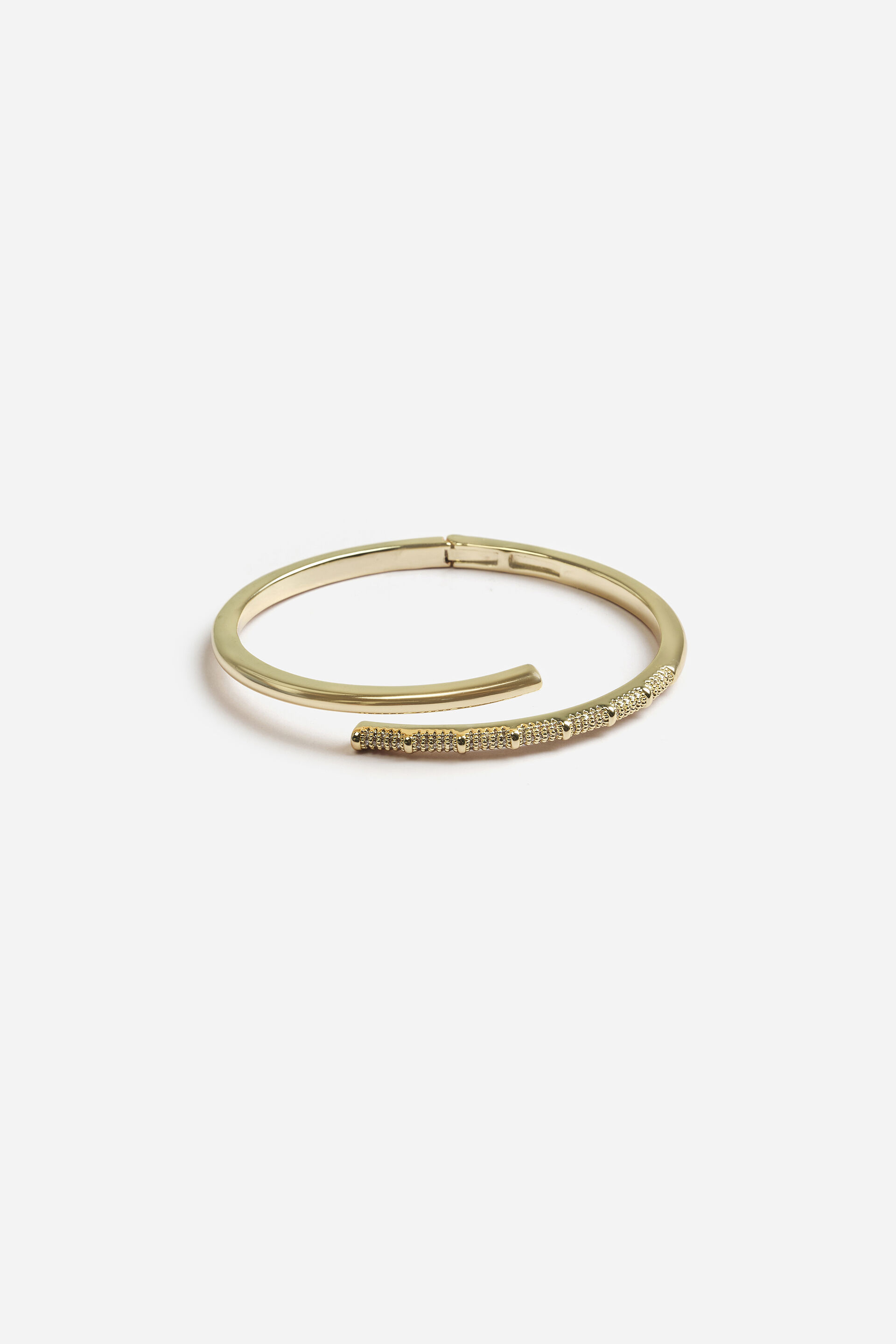 Dual Bar Golden Bracelet